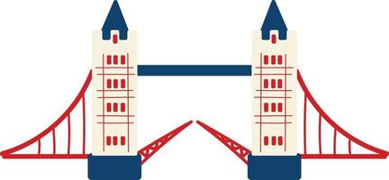 Londen toren brug illustratie vector