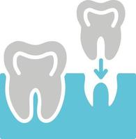 implantaten vector icoon