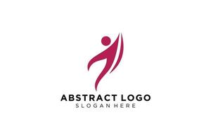 vector abstract mensen en familie logo verzameling, mensen pictogrammen, Gezondheid logo sjabloon, zorg symbool.