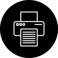 printer vector pictogram