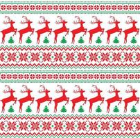 gebreid, pixel Kerstmis en nieuw jaar patroon. wol breiwerk trui ontwerp. behang omhulsel papier textiel afdrukken. eps 10 vector