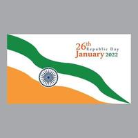 gelukkig republiek dag Indië vector