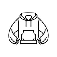 schets, gemakkelijk vector trui icoon geïsoleerd Aan wit achtergrond.