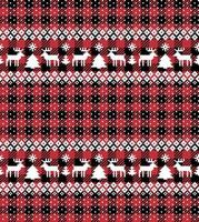 Kerstmis en nieuw jaar patroon Bij buffel plaid. feestelijk achtergrond voor ontwerp en afdrukken vector