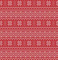 gebreid Kerstmis en nieuw jaar patroon. wol breiwerk trui ontwerp. behang omhulsel papier textiel afdrukken. vector