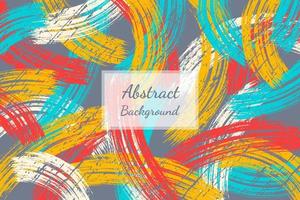 creatief minimalistische hand- geschilderd. abstract kunst achtergrond. grunge sportief borstel beroerte patroon stijl. vector