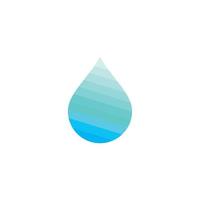 reeks van abstract water druppels symbolen, logo vector