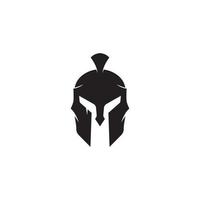 vector teken. spartaans helm logo sjabloon vector icoon