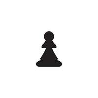 vector schaak stuk reeks voor logo ontwerp,