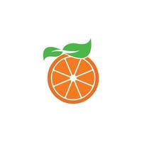 oranje sjabloon logo ontwerp. vector