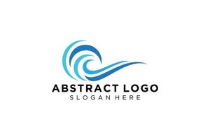 abstract water Golf plons logo symbool en icoon ontwerp. vector