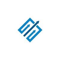zakelijke financiën professionele logo sjabloon vector