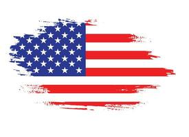 professioneel verf streep Verenigde Staten van Amerika vlag vector