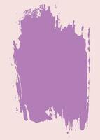 Purper kleur hand- getrokken grunge borstel beroerte vector