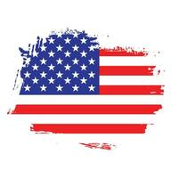 grunge structuur plons Verenigde Staten van Amerika vlag vector