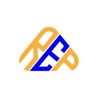 rep brief logo creatief ontwerp met vector grafisch, rep gemakkelijk en modern logo.