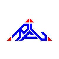 rfl brief logo creatief ontwerp met vector grafisch, rfl gemakkelijk en modern logo.