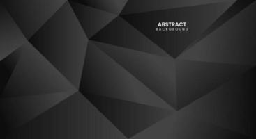 abstract veelhoekige zwart achtergrond vector