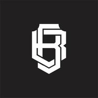 bb logo monogram ontwerp sjabloon vector