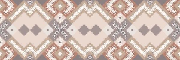 etnisch aztec ikat naadloos patroon textiel Filipijns ikat naadloos patroon digitaal vector ontwerp voor afdrukken Saree kurti Borneo kleding stof aztec borstel symbolen stalen elegant