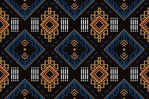 ikat naadloos patroon ikat vector batik textiel naadloos patroon digitaal vector ontwerp voor afdrukken Saree kurti Borneo kleding stof grens borstel symbolen stalen partij slijtage