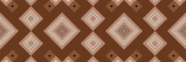 etnisch aztec ikat naadloos patroon textiel ikat bloemen naadloos patroon digitaal vector ontwerp voor afdrukken Saree kurti Borneo kleding stof aztec borstel symbolen stalen ontwerper