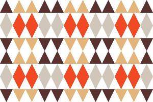 abstract meetkundig vormen naadloos patroon het bestaat van een veelvlak zo net zo een cirkel plein driehoek gebruikt in de textiel industrie, kleding stof patroon, papier, behang, boek Hoes vector