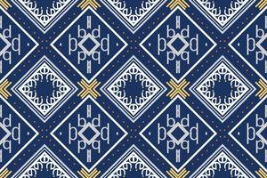 etnisch aztec ikat naadloos patroon textiel ikat kleding stof naadloos patroon digitaal vector ontwerp voor afdrukken Saree kurti Borneo kleding stof aztec borstel symbolen stalen partij slijtage