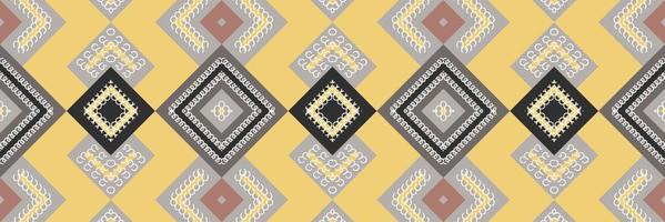Indisch etnisch ontwerp patroon. traditioneel gevormde inheems Amerikaans kunst het is een patroon gemaakt door combineren meetkundig vormen. ontwerp voor afdrukken. gebruik makend van in de mode industrie. vector