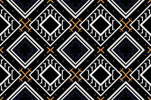 etnisch aztec ikat naadloos patroon textiel ikat streep naadloos patroon digitaal vector ontwerp voor afdrukken Saree kurti Borneo kleding stof aztec borstel symbolen stalen katoen