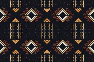 etnisch aztec ikat naadloos patroon textiel ikat damast naadloos patroon digitaal vector ontwerp voor afdrukken Saree kurti Borneo kleding stof aztec borstel symbolen stalen elegant
