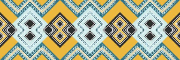 tribal etnisch patroon. meetkundig etnisch patroon traditioneel ontwerp het is een patroon gemaakt door combineren meetkundig vormen. ontwerp voor afdrukken. gebruik makend van in de mode industrie. vector