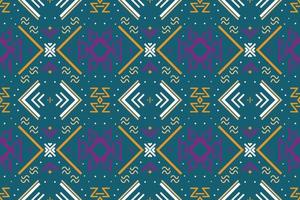 etnisch aztec ikat naadloos patroon textiel ikat ontwerpen naadloos patroon digitaal vector ontwerp voor afdrukken Saree kurti Borneo kleding stof aztec borstel symbolen stalen elegant