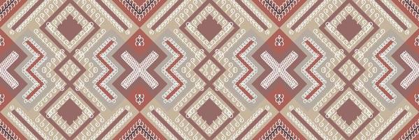 ikat naadloos patroon ikat streep batik textiel naadloos patroon digitaal vector ontwerp voor afdrukken Saree kurti Borneo kleding stof grens borstel symbolen stalen katoen