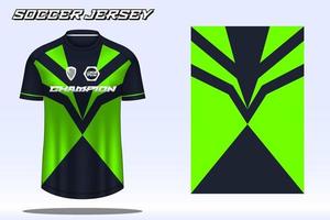 voetbal Jersey sport t-shirt ontwerp mockup voor Amerikaans voetbal club 11 vector