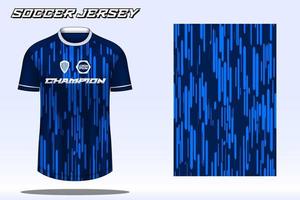 voetbal Jersey sport t-shirt ontwerp mockup voor Amerikaans voetbal club 13 vector