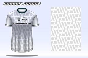 voetbal Jersey sport t-shirt ontwerp mockup voor Amerikaans voetbal club 14 vector