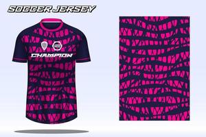 voetbal Jersey sport t-shirt ontwerp mockup voor Amerikaans voetbal club 02 vector