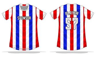 sport uniform patroon achtergrond ontwerp vector