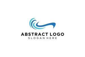 abstract water Golf plons logo symbool en icoon ontwerp. vector