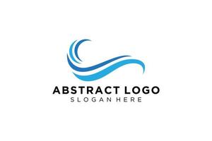 abstract water Golf plons logo symbool en icoon ontwerp. vector