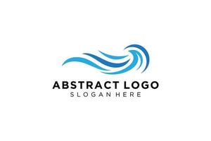 abstract water Golf plons logo symbool en icoon ontwerp. vector