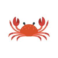 rood krab vector illustratie