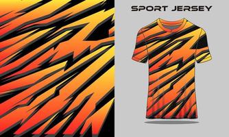 t-shirt sport- abstrac structuur voetbal ontwerp voor racing voetbal gaming motorcross gaming wielersport vector