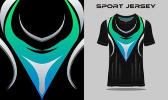 t-shirt sport- abstrac structuur voetbal ontwerp voor racing voetbal gaming motorcross gaming wielersport vector