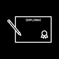 diploma vector pictogram