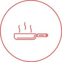 frituren pan vector icoon