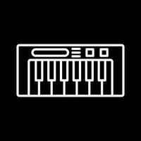 piano vector pictogram