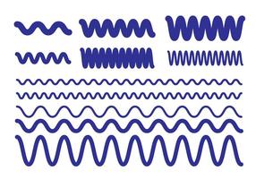 squiggle vector set