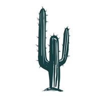 cactus reeks hand- getrokken illustraties, vector